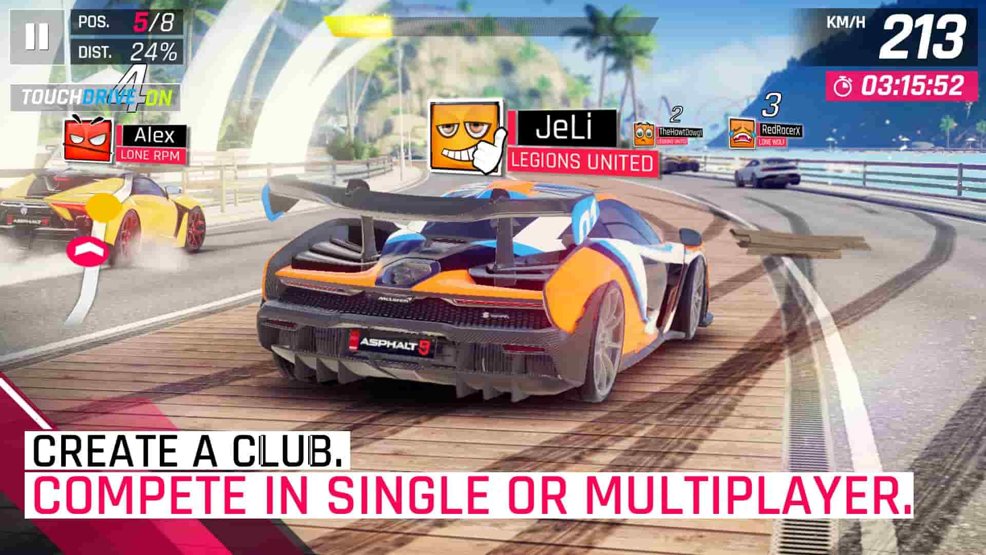 Install the Asphalt 9