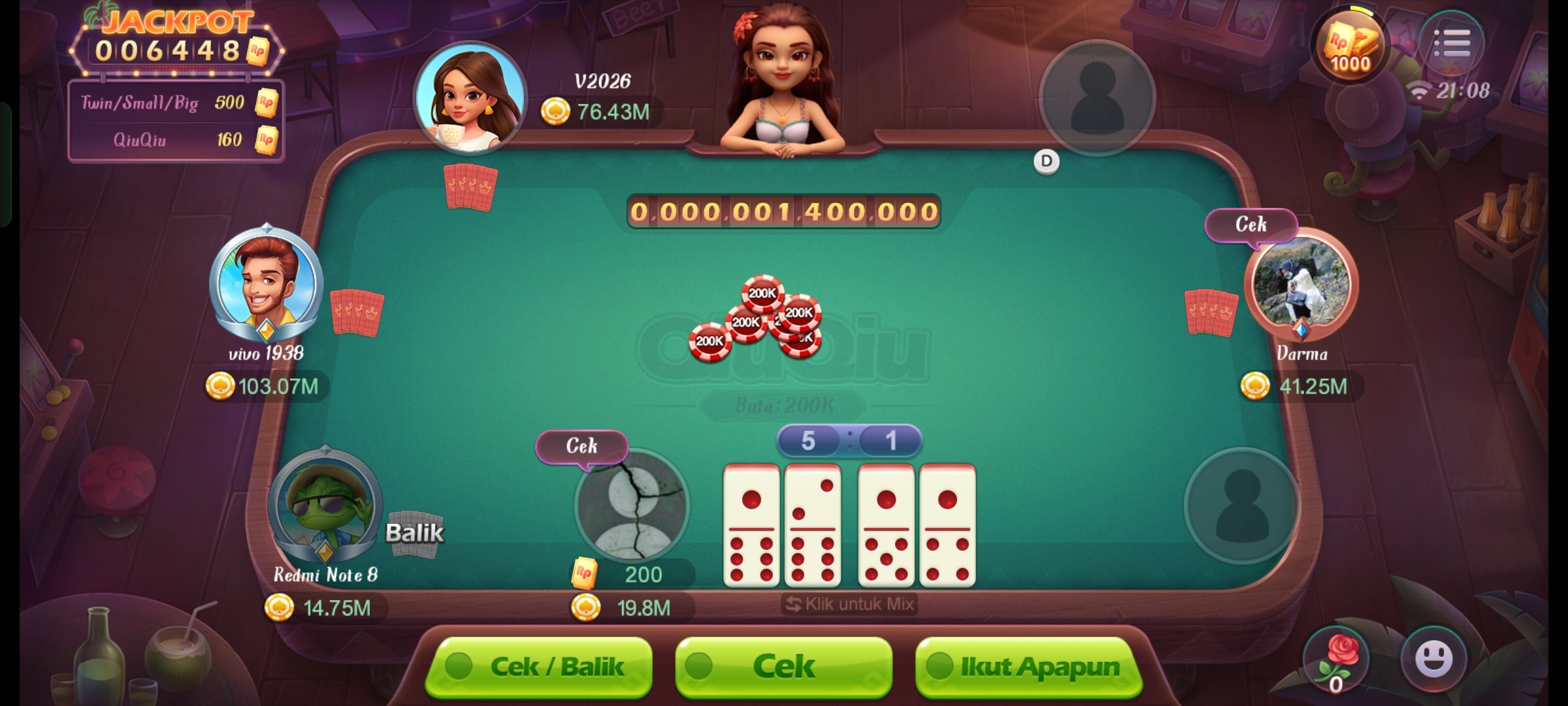 Higgs Domino Island MOD APK V2.21 [Unlimited Money | Coins] 3