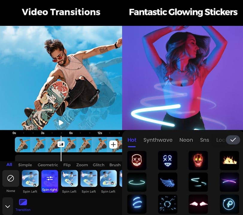 Amazing Visuals of GoCut MOD APK