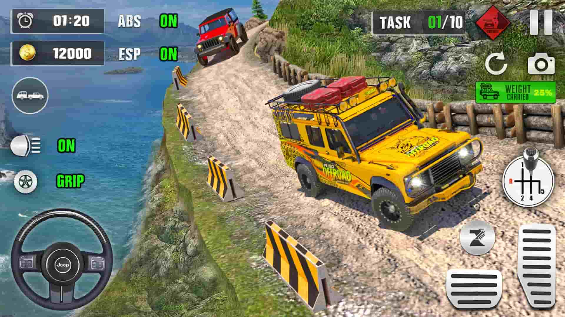 Play Unique Levels of Offroad Jeep Driving MOD APK