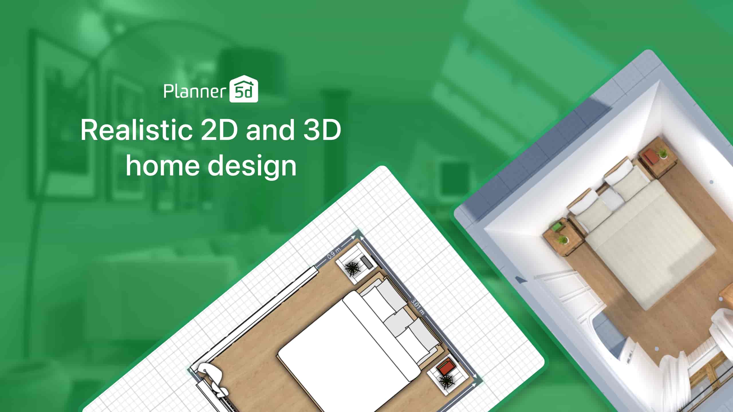 Use 2D & 3D Home Design in Planner 5D MOD