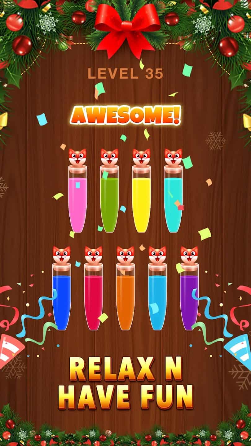 Sort Em All-Water Puzzle MOD APK V0.0.85 [Unlimited Coins] 3