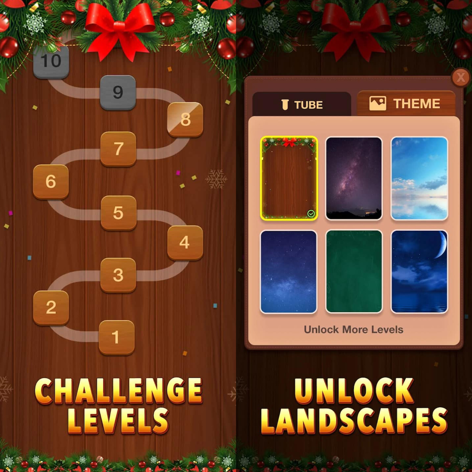 Change glass shapes In Sort Em All-Water Puzzle MOD APK
