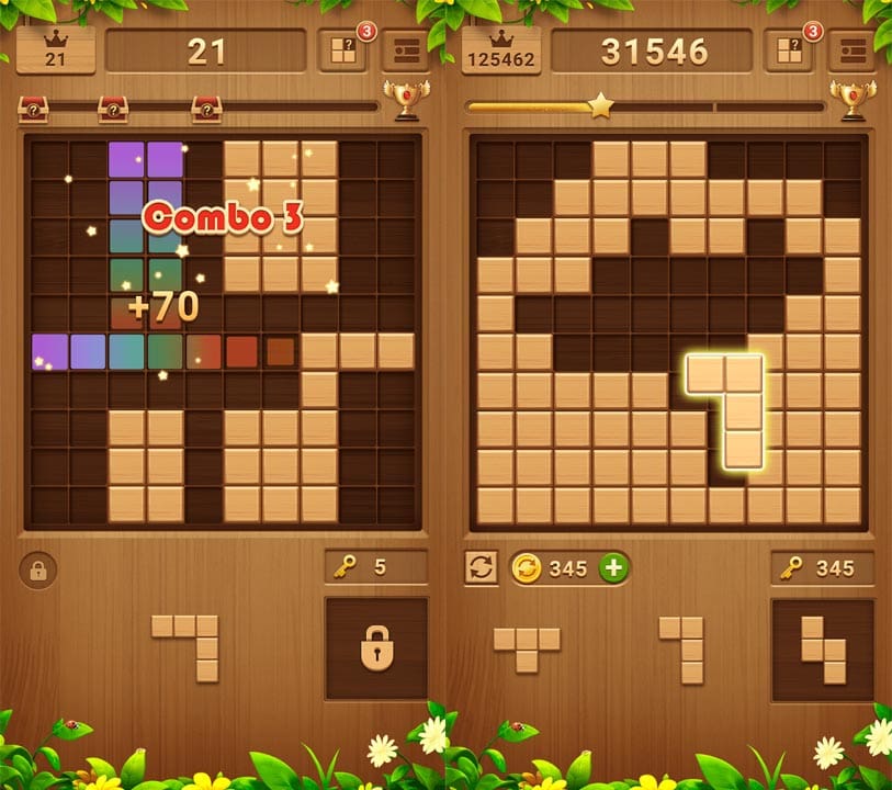 Download the Wood Block Puzzle MOD APK