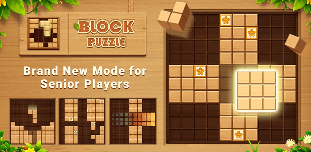 Play the Wood Block Puzzle MOD APK