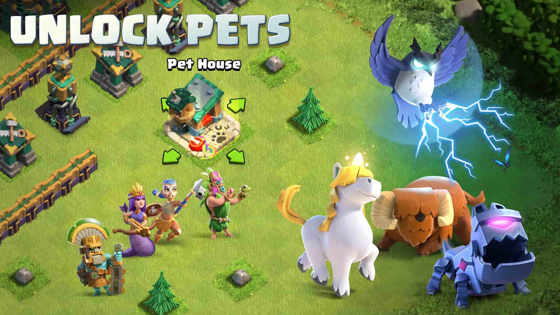 Unlock all Epic Hero in Clash of Clans MOD APK