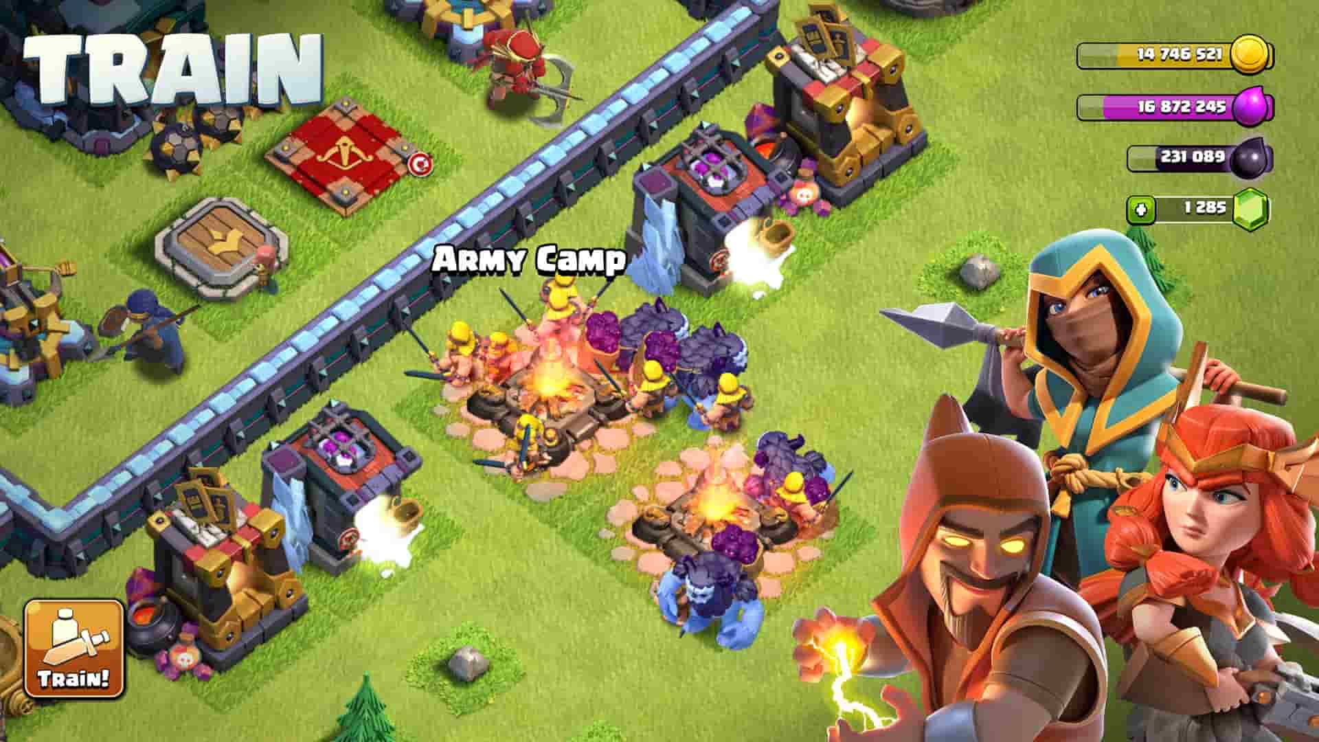 Amazing Features of Clash of Clans MOD