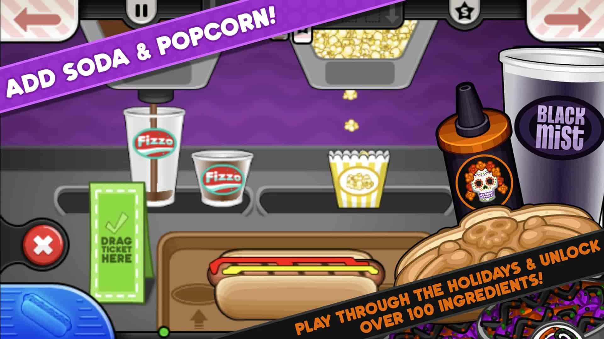 Get New Recipes in Papa's Hot Doggeria MOD APK